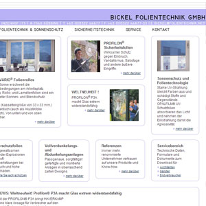 Webseite Erfolgsstory: HAVERKAMP - Bickel Folientechnik GmbH