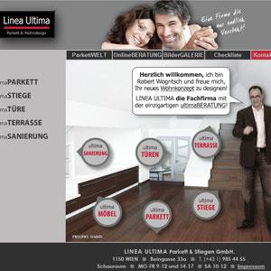 Webseite Erfolgsstory: Linea Ultima - Mein Parkett